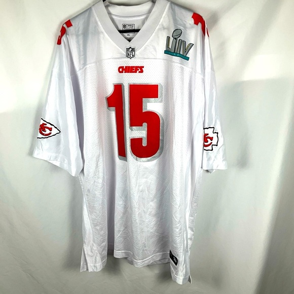 Fanatics NFL Patrick Mahomes Kanas City Chiefs Super Bowl Patch Jersey 2XL NWOT - Picture 1 of 12